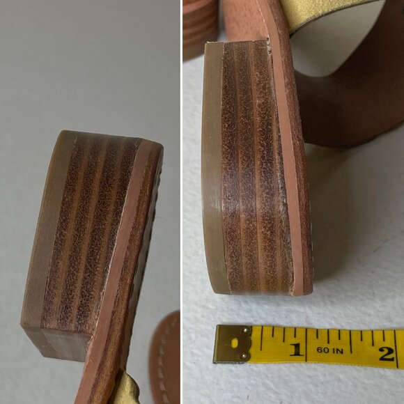 Coconuts by Matisse Limelight Yellow Slide Sandals Size 6 - Picture 15 of 16